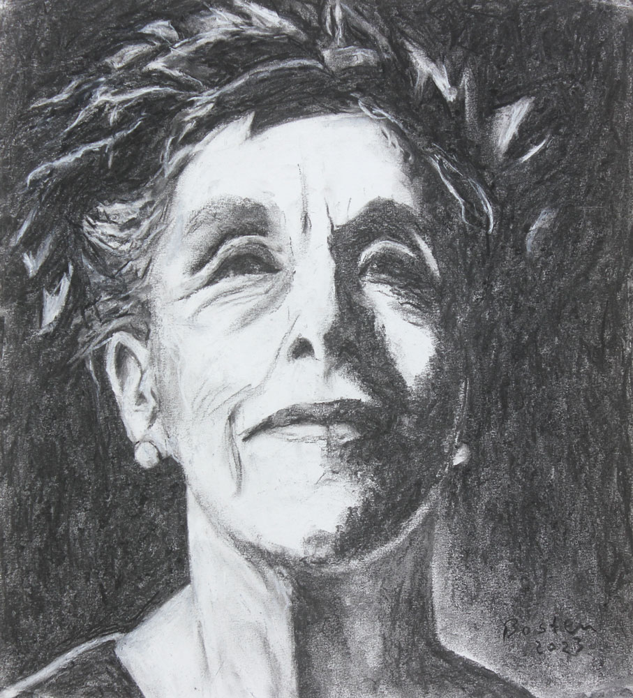 Tegning av Karen Blixen