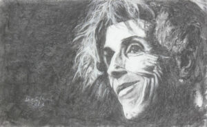 Tegning av Karen Blixen